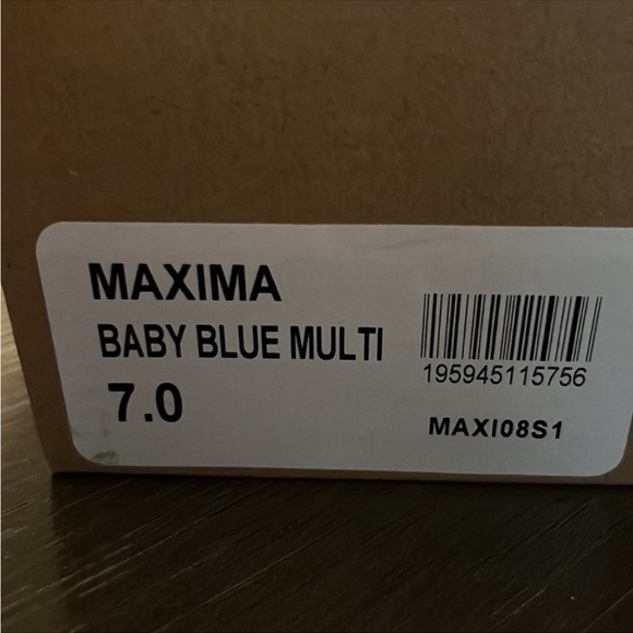 Steve Madden Maxima baby  blue Azul, size 7 NWT - Picture 13 of 14
